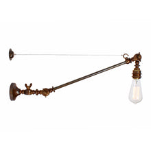 Mullan Lighting Manick Industrial Swing Arm Wall Light