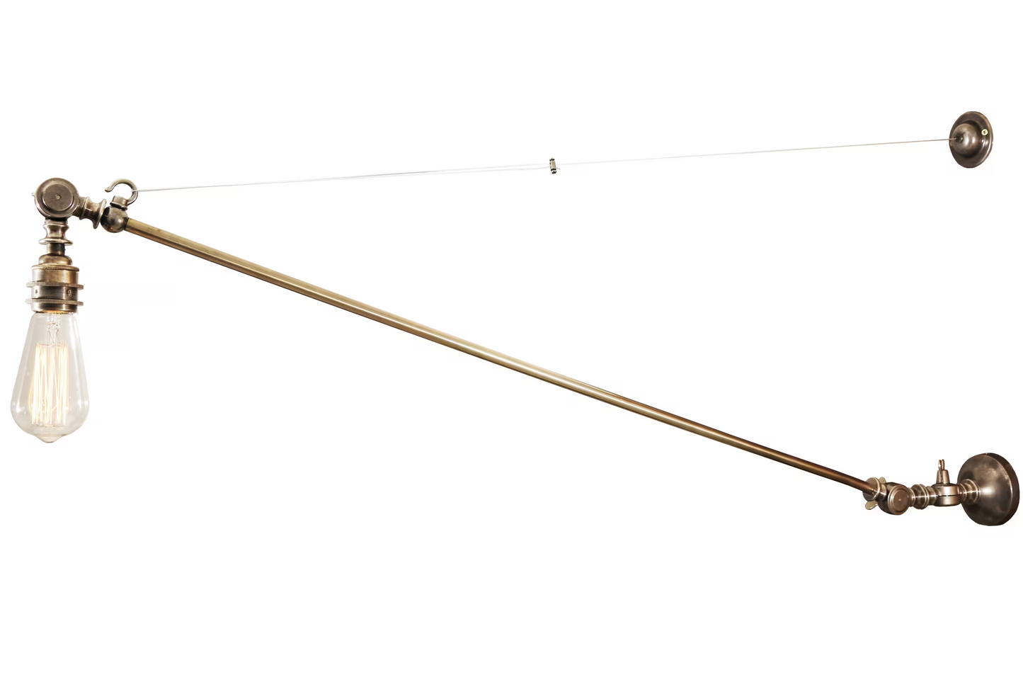 Manick Adjustable Industrial Wall Light