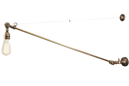Mullan Lighting Manick Industrial Swing Arm Wall Light