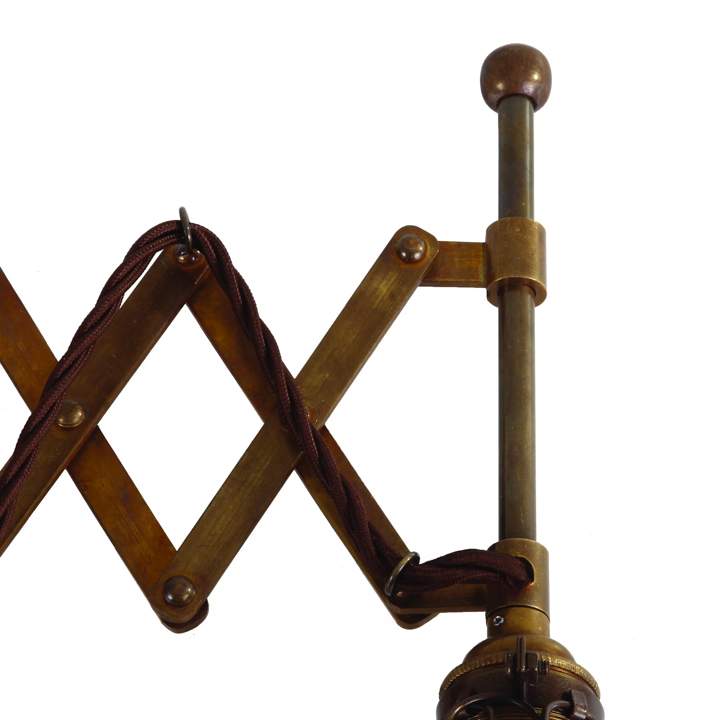 Lonn Adjustable Scissor Cage Wall Light