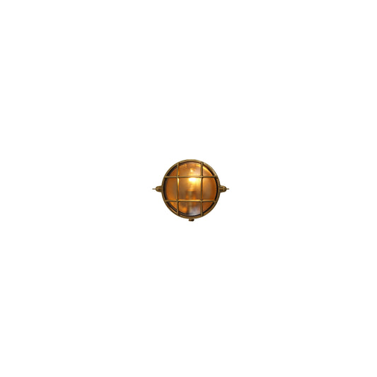 Ergo Round Small Bulkhead Wall Light