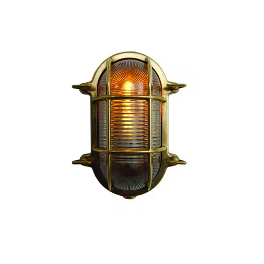 Ruben Small Oval Marine Wall Light