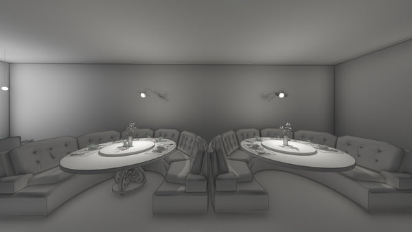 Adjustable arm wall sconces