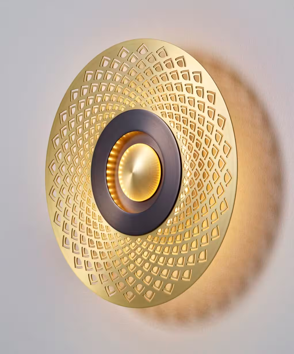 Earth Mandala LED Wall Light