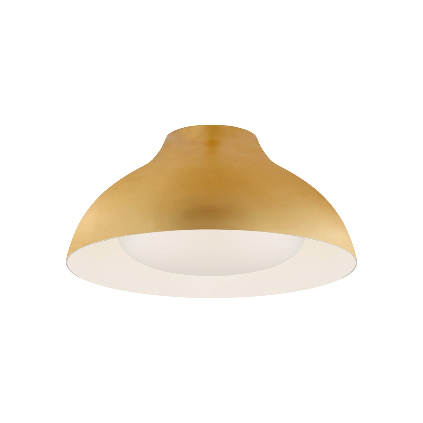 Agnes 15" Flush Mount with Soft White Glass