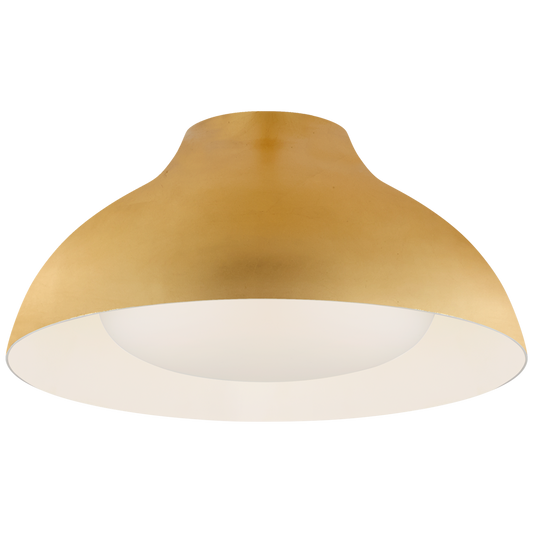 Agnes 15" Flush Mount with Soft White Glass