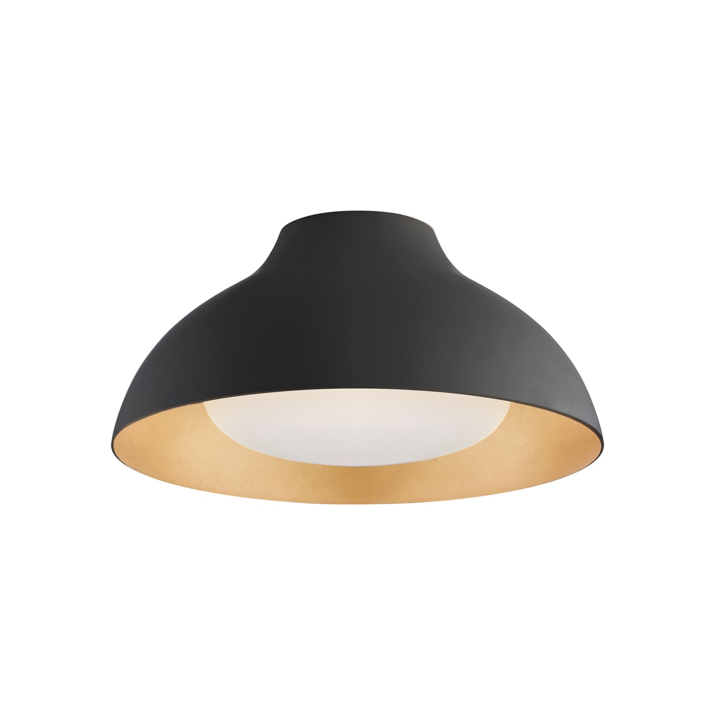 Agnes 15" Flush Mount with Soft White Glass