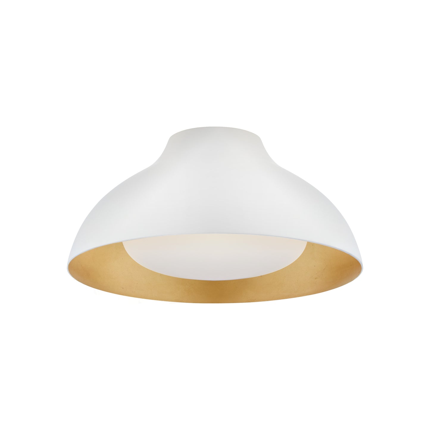 Agnes 15" Flush Mount with Soft White Glass