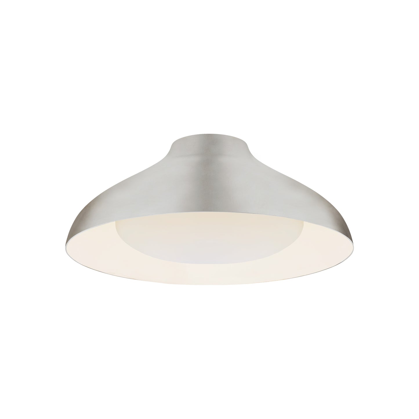 Agnes 15" Flush Mount with Soft White Glass