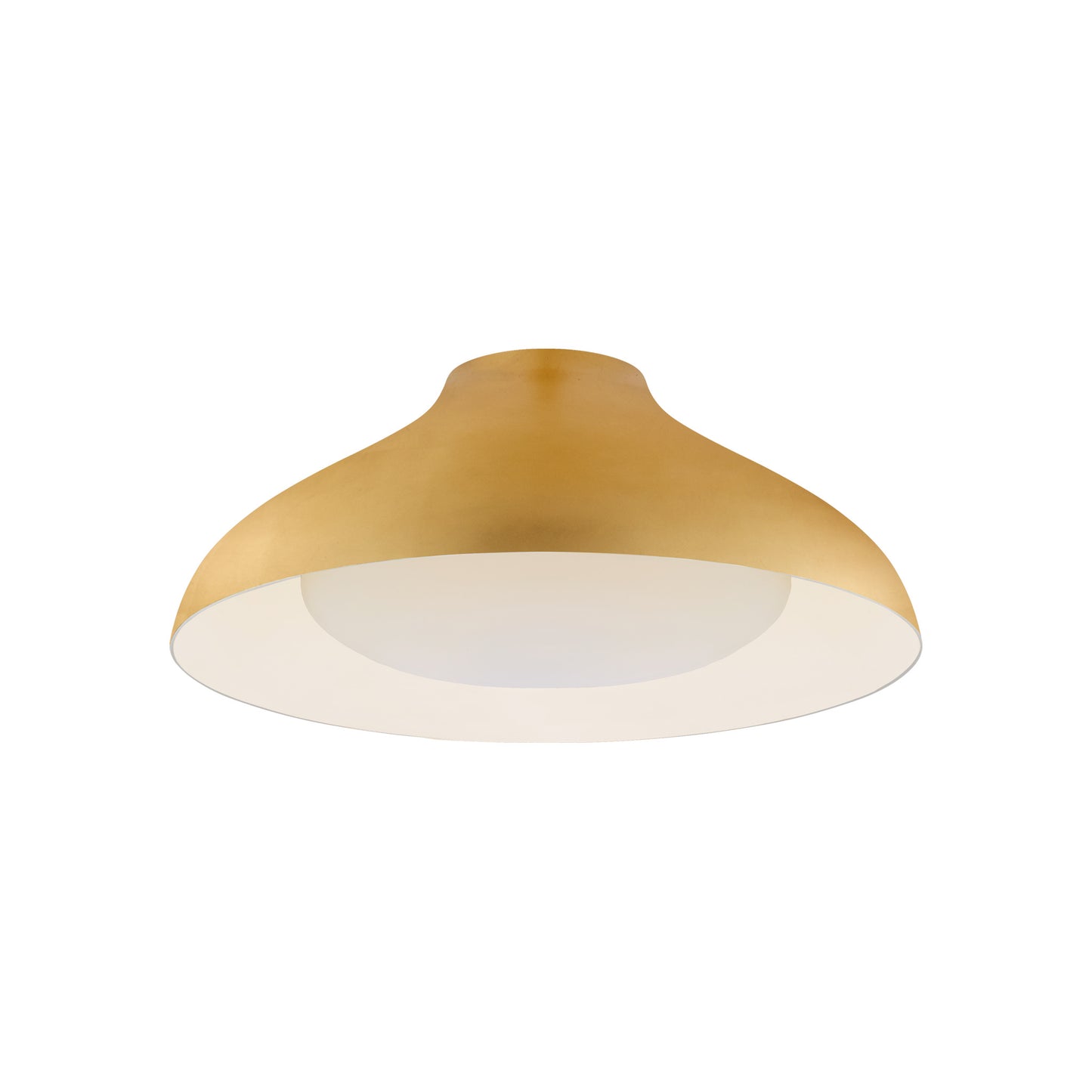 Agnes 15" Flush Mount with Soft White Glass