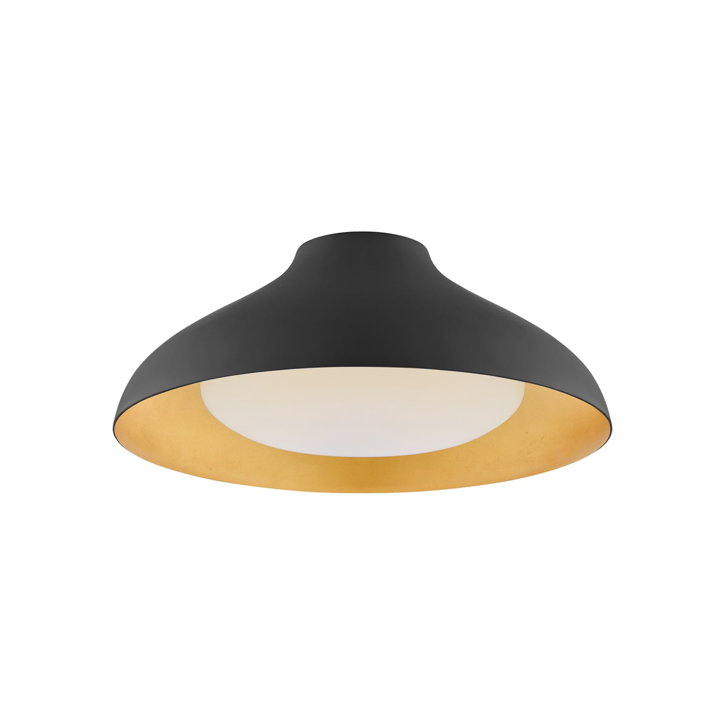 Agnes 15" Flush Mount with Soft White Glass