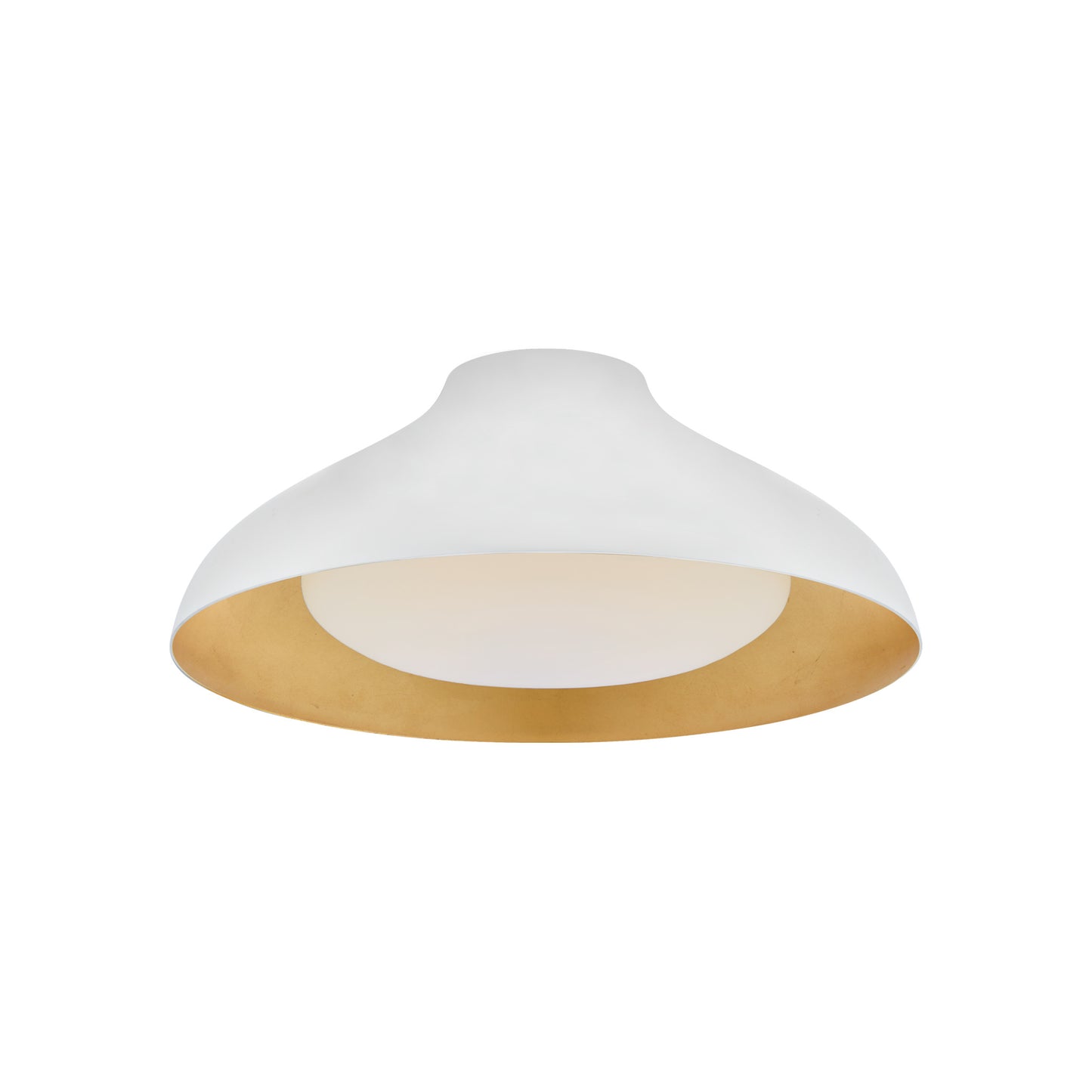 Agnes 15" Flush Mount with Soft White Glass