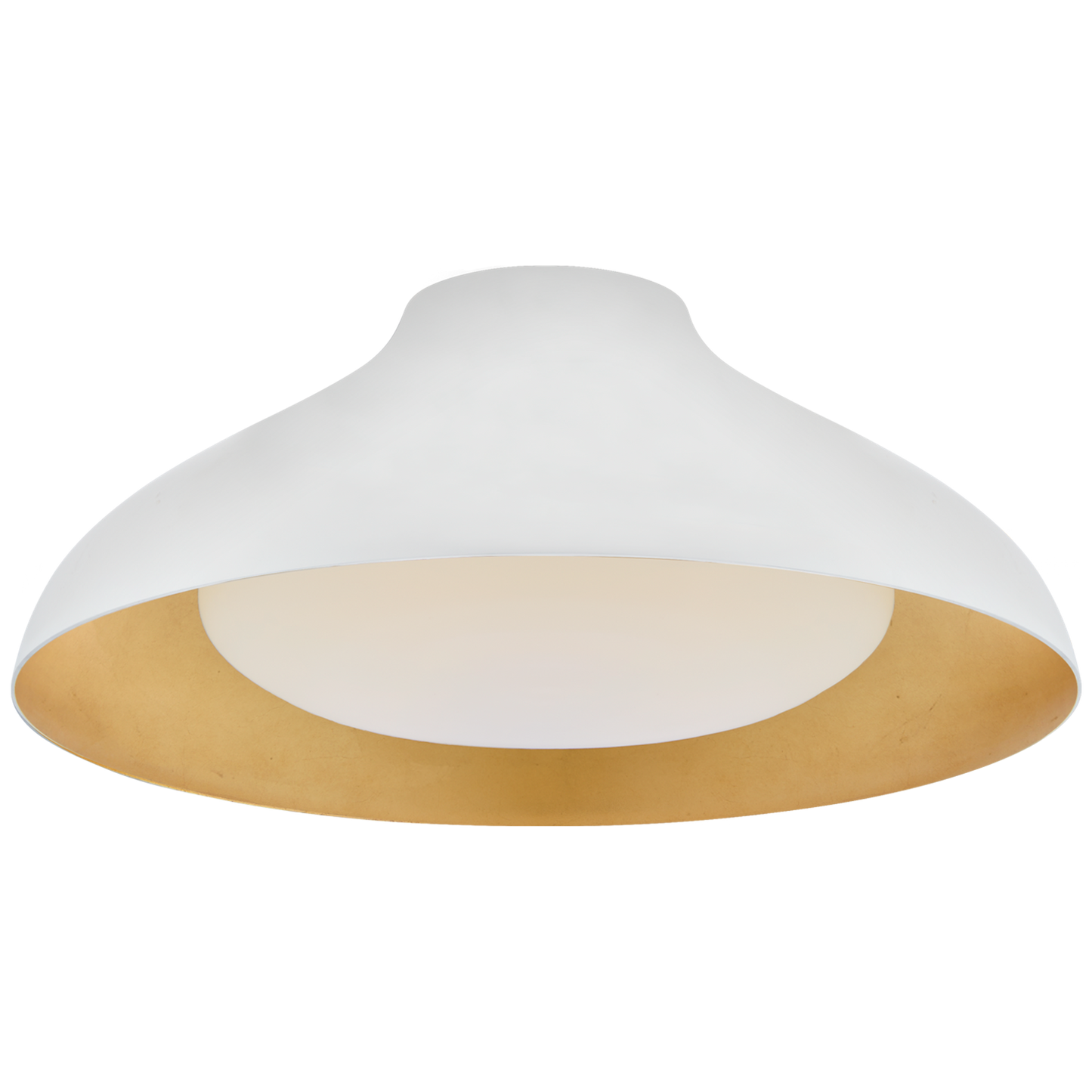 Agnes 15" Flush Mount with Soft White Glass