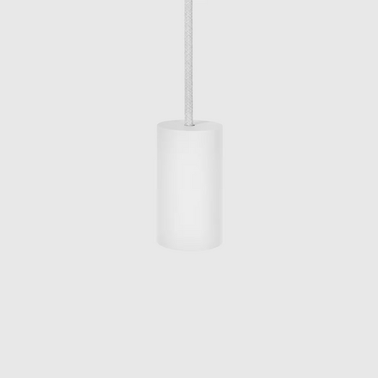 Alumina Pendant in Chalk