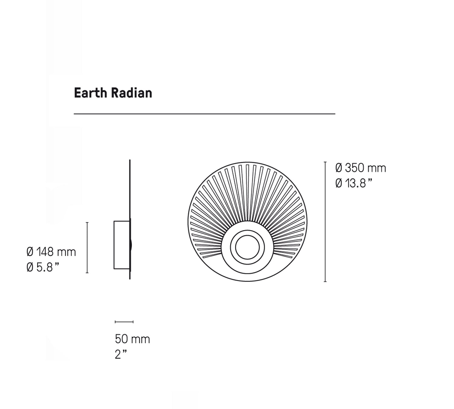 CVL Luminaires Earth Wall Light