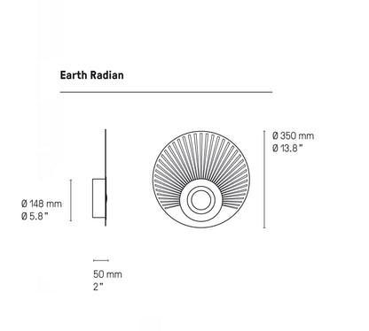 CVL Luminaires Earth Wall Light