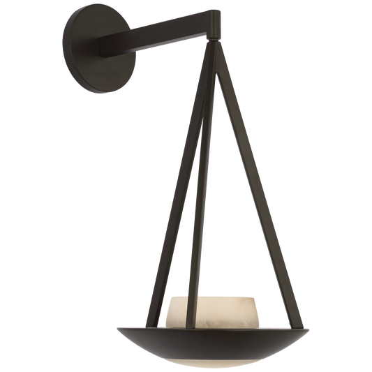 Divina 19" Floating Bowl Sconce