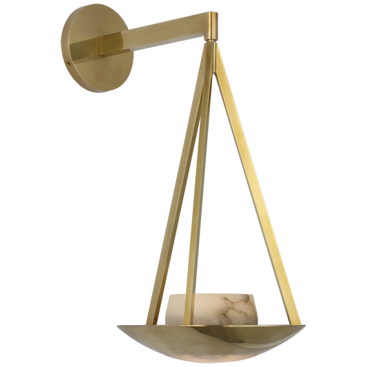 Divina 19" Floating Bowl Sconce