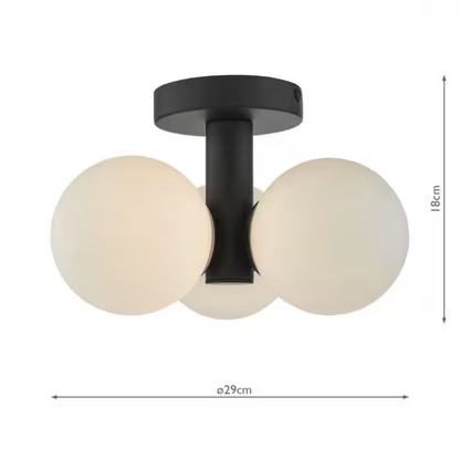 Dar Blake Bathroom Ceiling Light