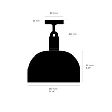 Buster and Punch Forked Surface Ceiling Light