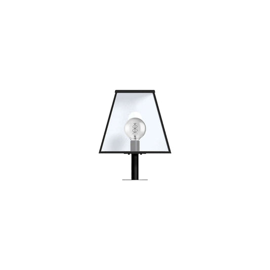 Contemporary pier light in galvanised steel 0.53m