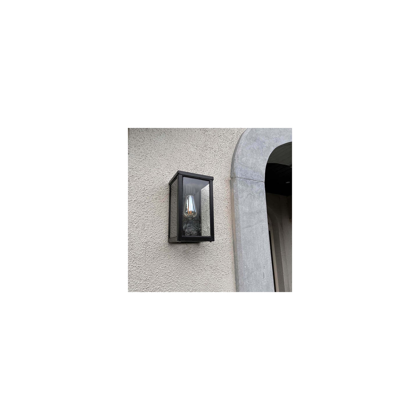 Contemporary flushed wall light 0.29m