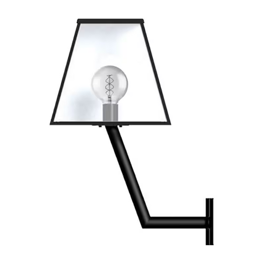 Contemporary Wall Light With Angled Bracket 0.78M