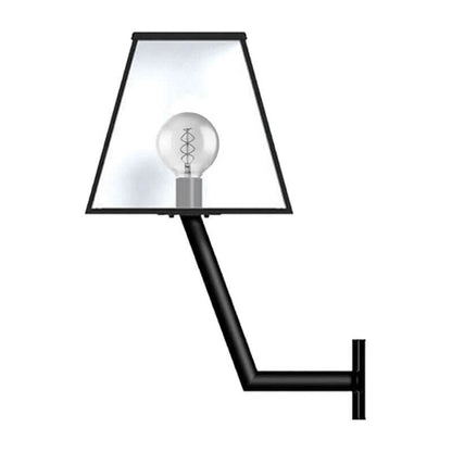 Contemporary Wall Light With Angled Bracket 0.78M