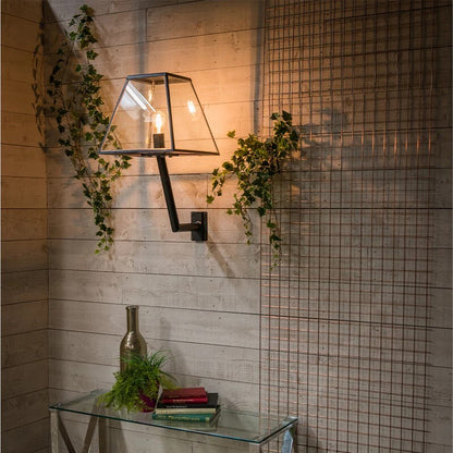 Contemporary Wall Light With Angled Bracket 0.78M
