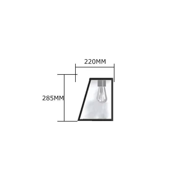 Contemporary Bulkhead Wall Light 0.29M