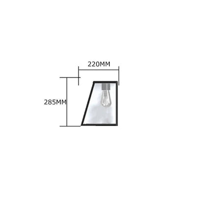 Harte Bare Outdoor Wall Light