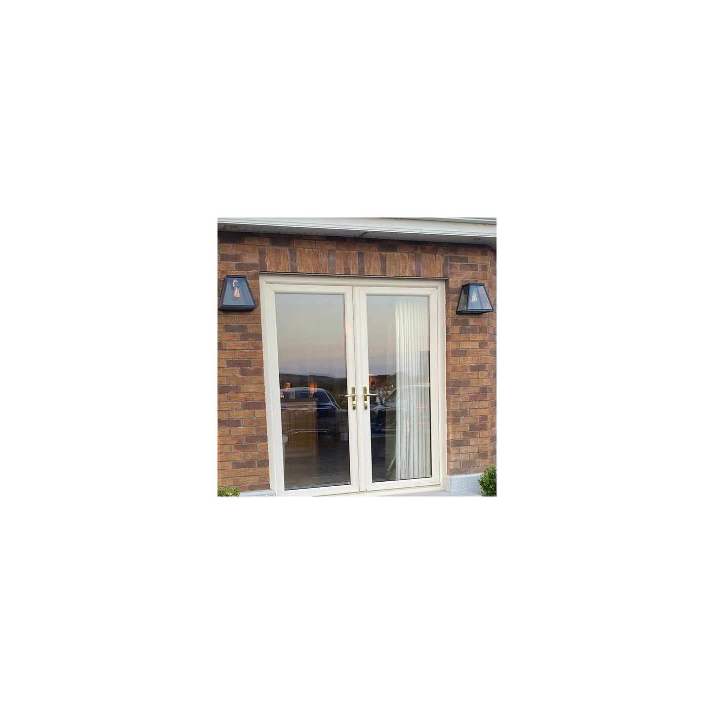Contemporary bulkhead wall light 0.29m
