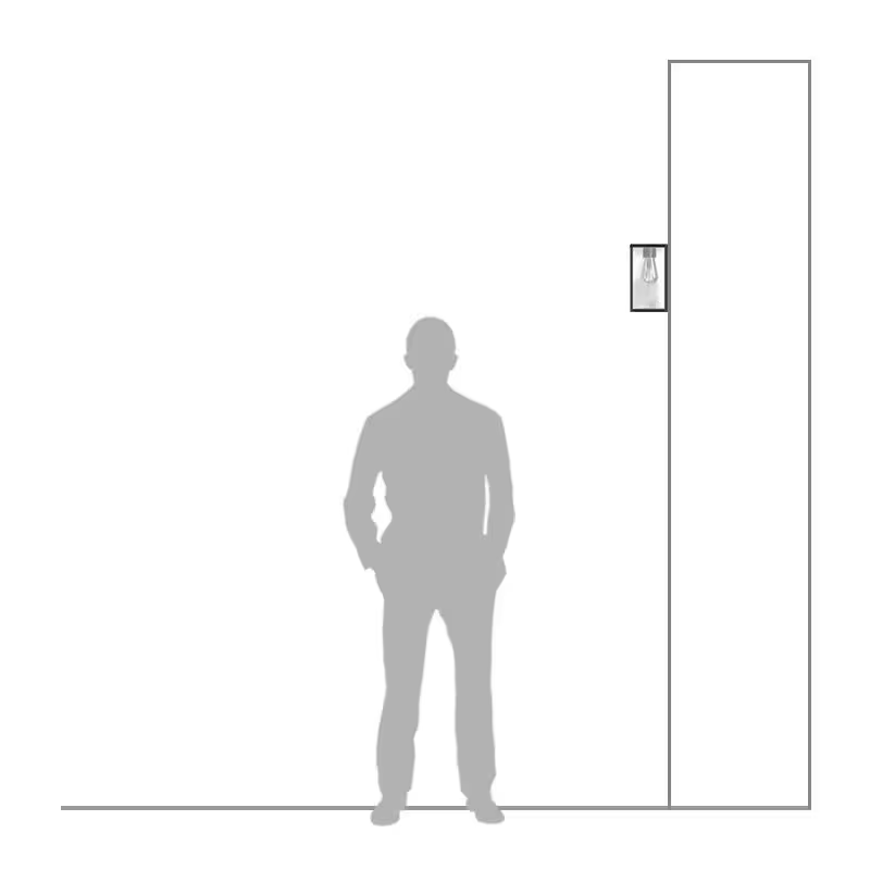 Contemporary Flushed Wall Light 0.29M