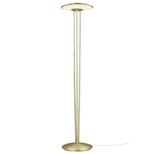 Blanche Floor Lamp in Brass