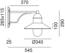 Il Fanale Borgo Outdoor Wall Light