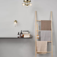 Dar Cedric 3-Light Bathroom Flush Spotlight