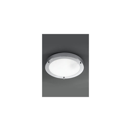 310mm Circular Flush Mount IP44 in Chrome
