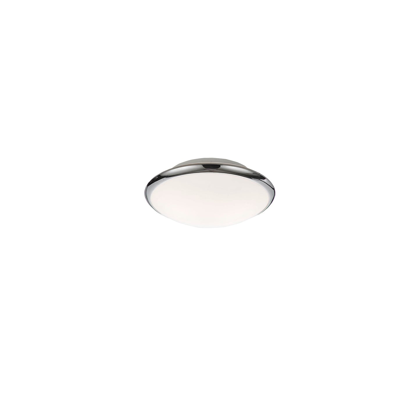 330mm Bathroom Flush Mount IP44 in Chrome