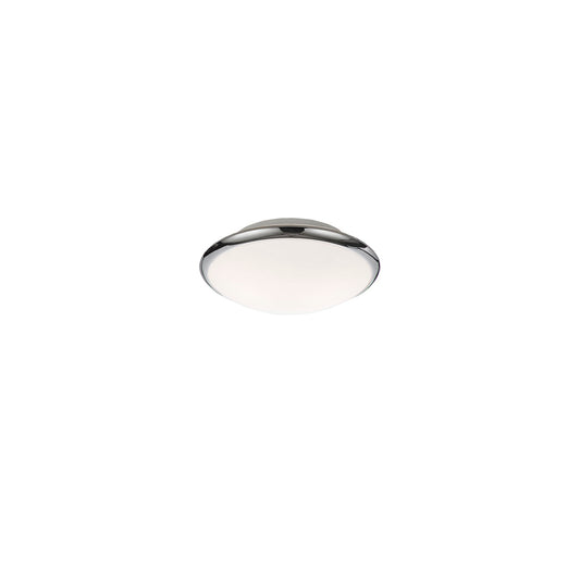 330mm Bathroom Flush Mount IP44 in Chrome