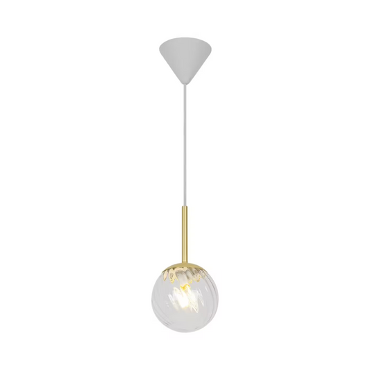 Chisell Pendant in Brass