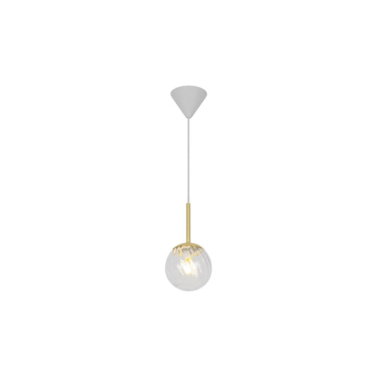 Chisell Pendant in Brass