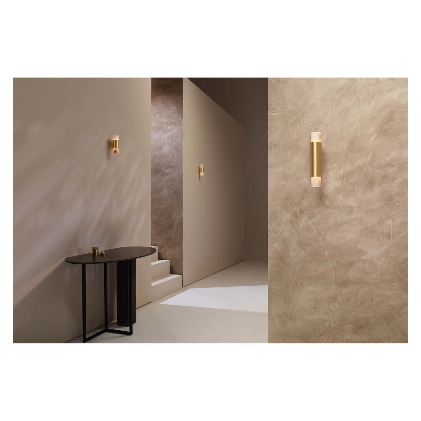 Roma LED Wall Light with Alabaster