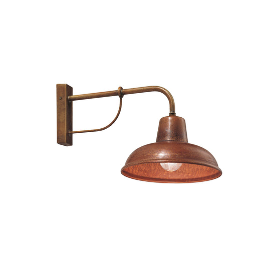 Contrada Wall Light in Brass and Copper