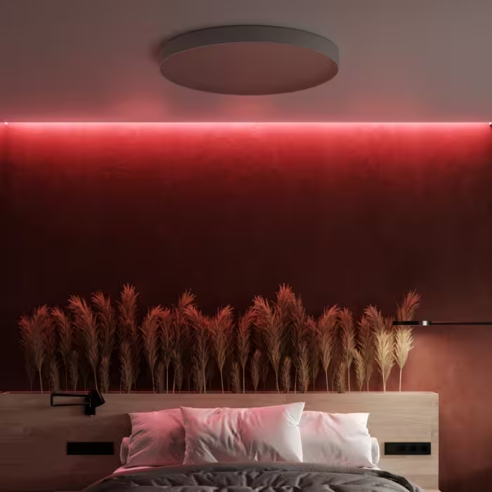 Colour changing LED strip RGBW 19.2W/m IP20 24V CRI80 5m length