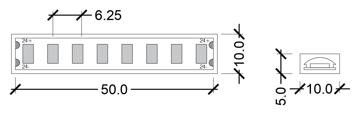 Node Lighting High Output IP67 LED Tape