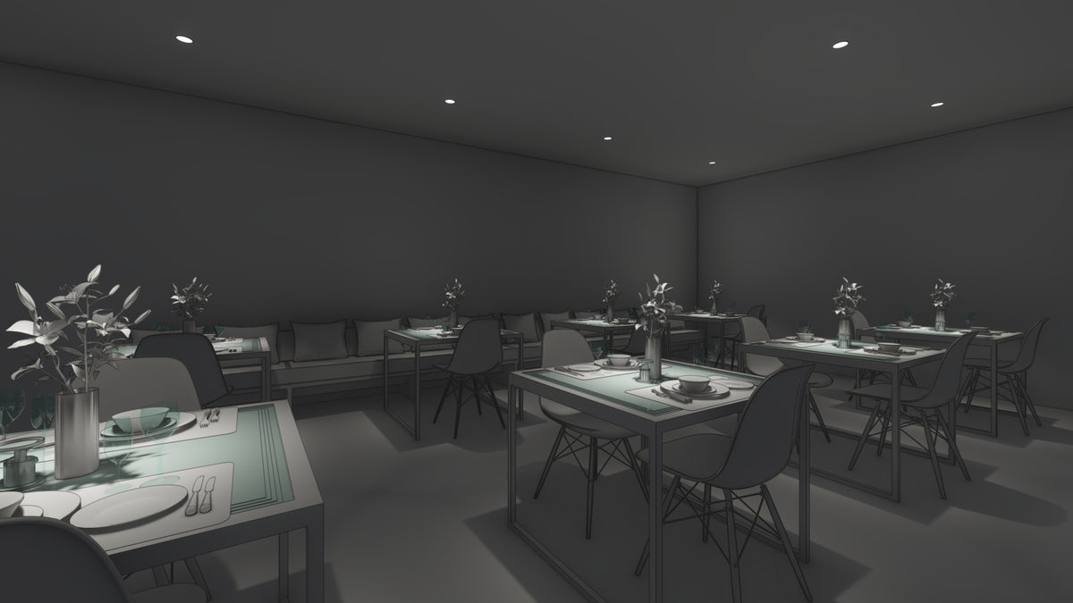 Dining room   menu reading light