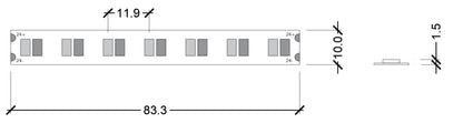 Node Lighting Dim to Warm LED Tape