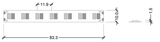 Node Lighting Dim to Warm LED Tape