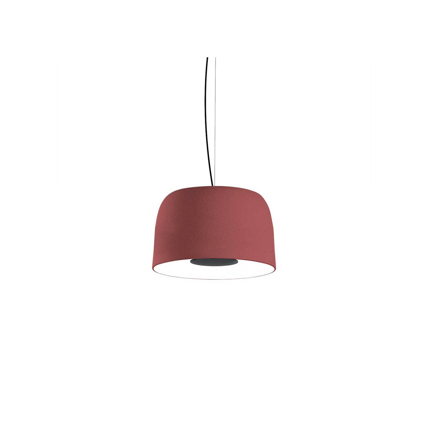 Djembe 42.28 Stone Textured LED Pendant with Polyethylene Shade