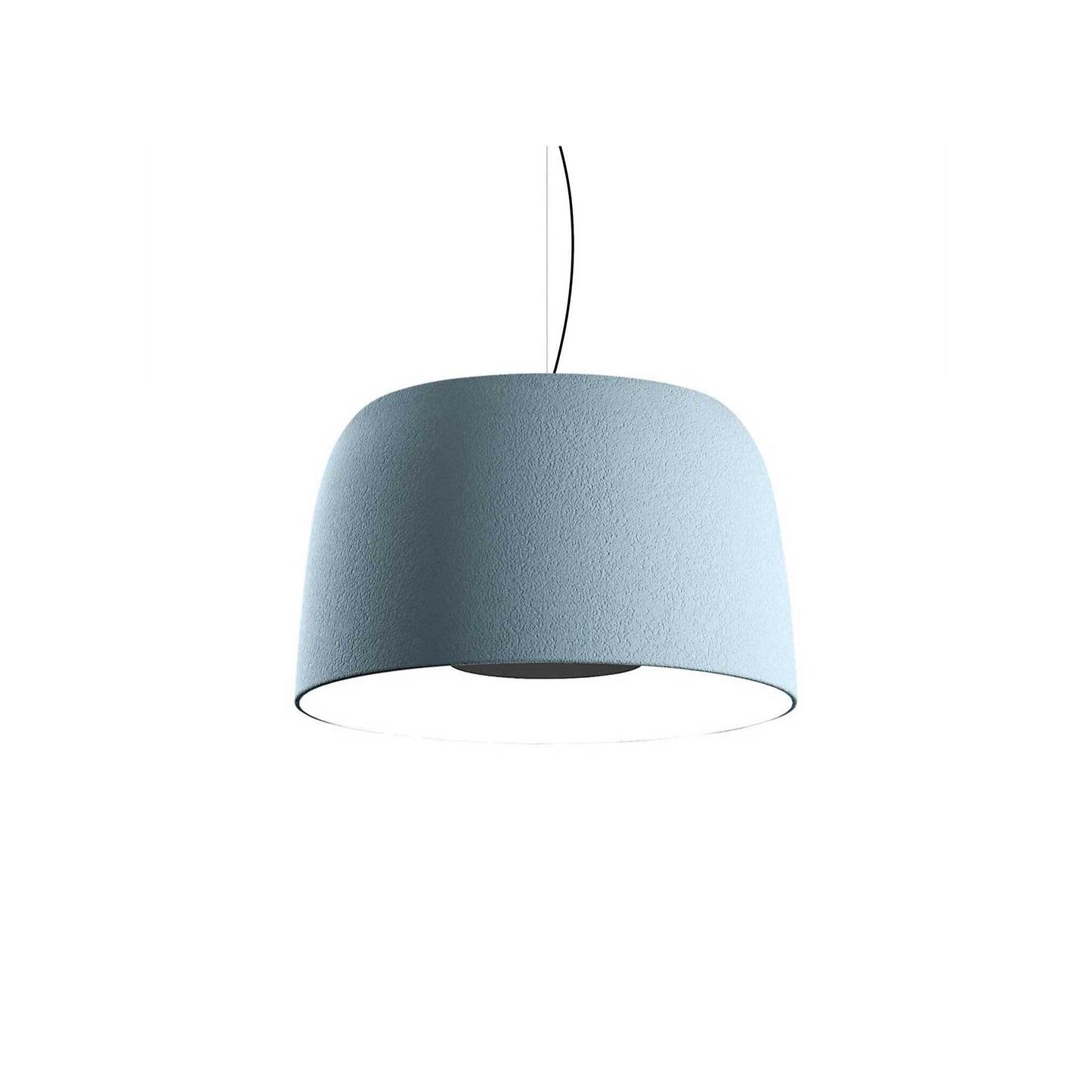 Djembe 65.45 Stone Textured LED Pendant with Polyethylene Shade